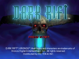 Dark Rift (USA) Title Screen